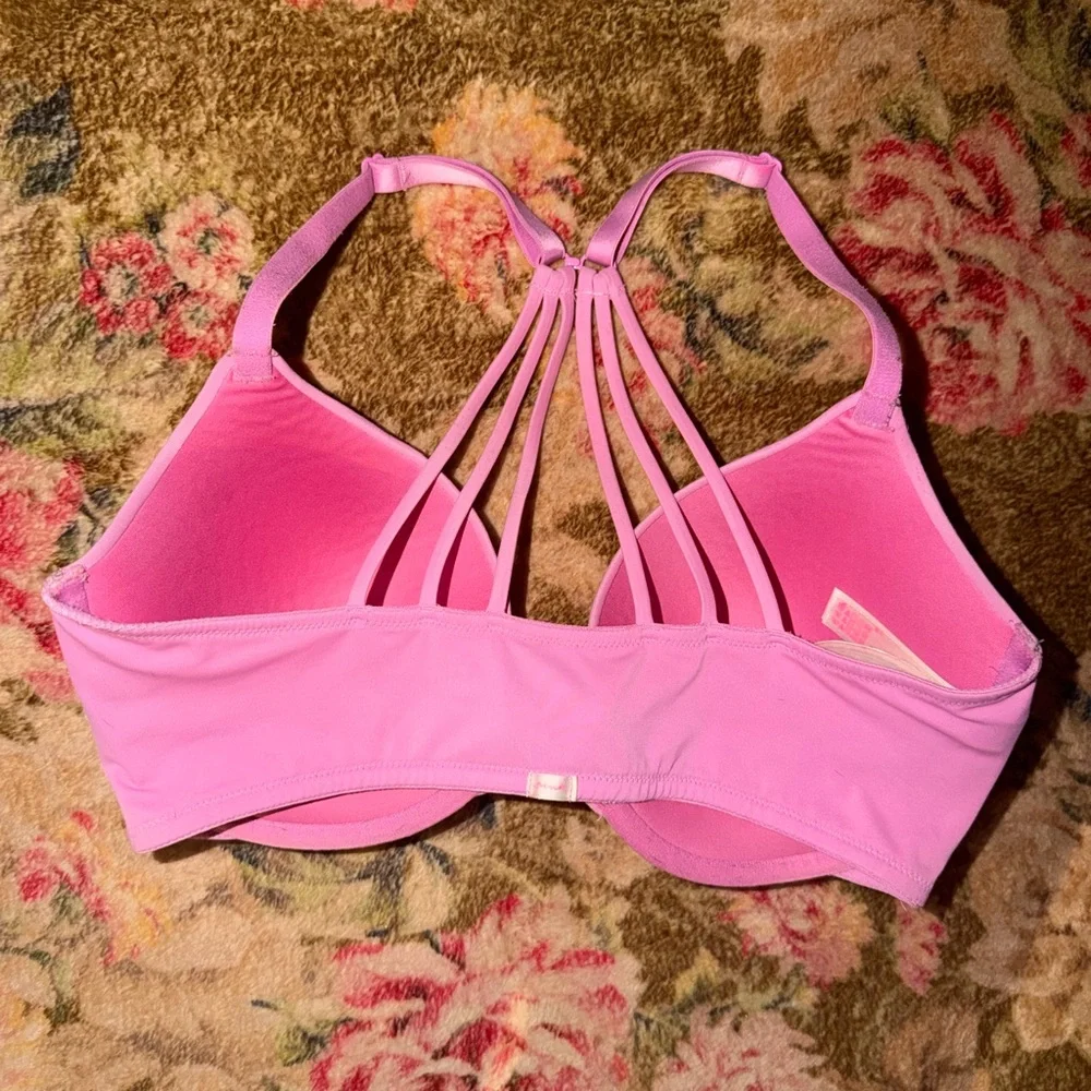 PINK Victoria's Secret Light Pink Strap Bra - Picture 2 of 6